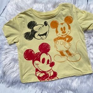 Mickey Character Boxy Tee